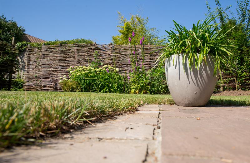 Kleine gezellige tuin in Boutersem