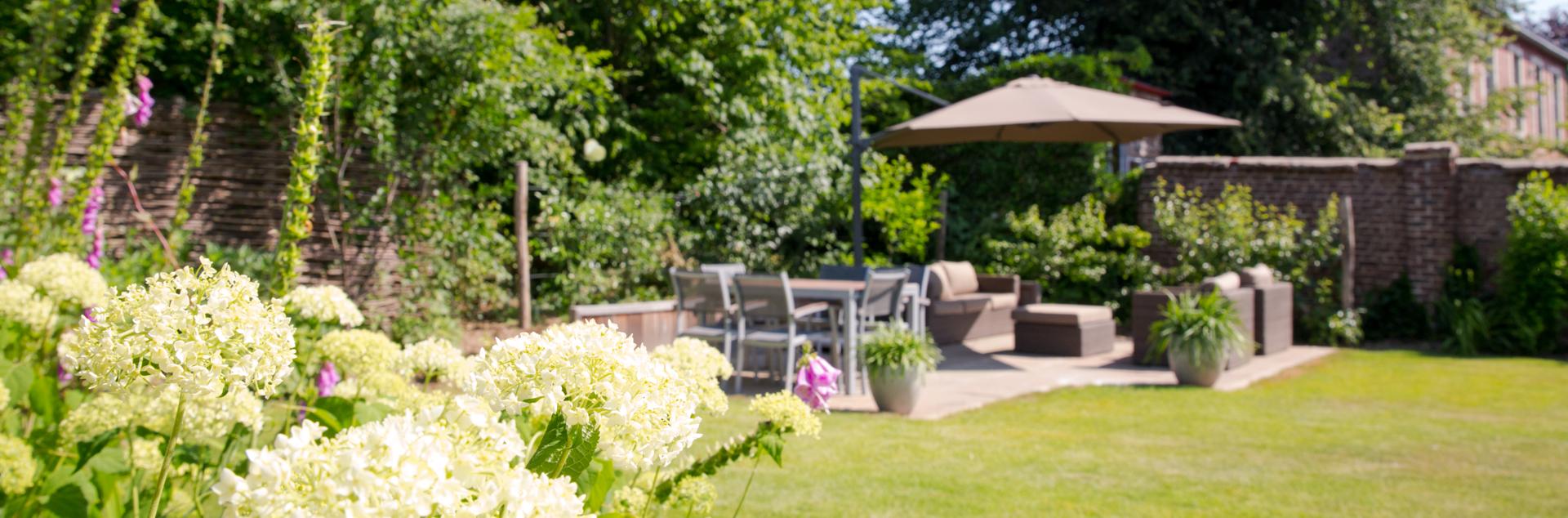 Kleine gezellige tuin in Boutersem Kleine gezellige tuin in Boutersem
